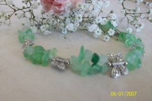 Beautiful REALGem Stones and TibetanSilver bracelets