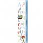 Personalized Growth Chart - ABC Pirate - Nursery wall Art