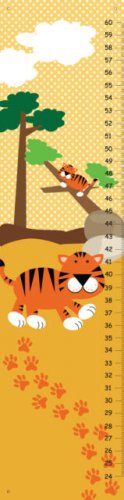 Personalized Canvas Leopard Growth Charts