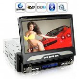 King Viper In Dash Car DVD (1DIN GPS Swivel Detach HD Screen DVBT)