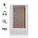 Mebook - 7 Inch High Resolution eBook Reader + Super Media Player (4GB)