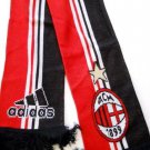 MENS SOCCER SCARF AC MILAN ADIDAS GENUINE LICENSED NWT