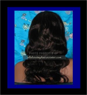 20" BODYWAVE LACE WIG