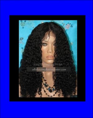 12" CURLY LACE WIG