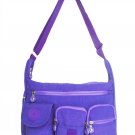 HONG YE Pure Stripe Slouch Bag,sku:hb75blue1