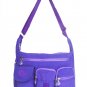 HONG YE Pure Stripe Slouch Bag,sku:hb75blue1