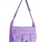 HONG YE Pure Stripe Slouch Bag,sku:hb75lightpurple3