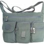 HONG YE Pure Stripe Slouch Bag,sku:hb75grey6