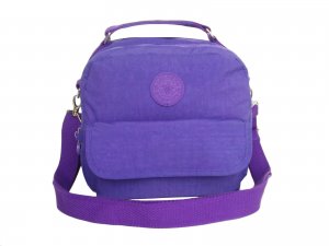 HONG YE Pure Stripe Slouch Bag,sku:hb76blue1