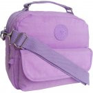 HONG YE Pure Stripe Slouch Bag,sku:hb76lightpurple3