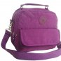 HONG YE Pure Stripe Slouch Bag,sku:hb76purple4