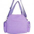 HONG YE Pure Stripe Slouch Bag,sku:hb77lightpurple5
