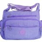 HONG YE Pure Stripe Slouch Bag,sku:hb78purple3
