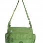 HONG YE Pure Stripe Slouch Bag,sku:hb78green4