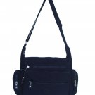 HONG YE Pure Stripe Slouch Bag,sku:hb78black5