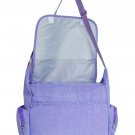 HONG YE Pure Stripe Slouch Bag,sku:hb79purple3