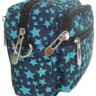 HONG YE Pure Stripe Slouch Bag,sku:hb81blue2