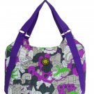 HONG YE Pure Stripe Slouch Bag,sku:hb82purple1