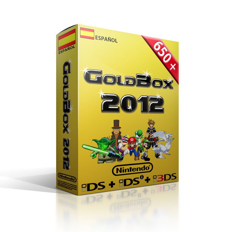 650 Juegos NDS en ESPAÑOL + GRATIS R4i 3DS Gold Card