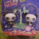 Littlest Pet Shop TWIN PANDAS Pet Pairs NIP