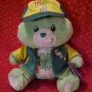 Care Bears GOODLUCK Team Spirit Plush 10in. NWT