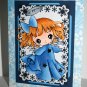 Handmade Snow Angel card