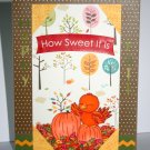 Handmade Happy Fall card