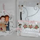 Gorgeous wedding frame card