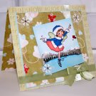 Handmade winter wonderland card
