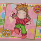 Handmade Happy Birthday card with King Tilda