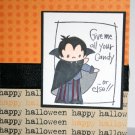 Handmade Happy Halloween card!