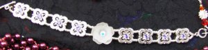 Swarovski silver and crystal bracelet