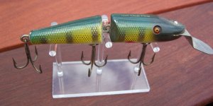 Custom Jointed Creek Chub Pikie Display Stand