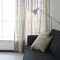 IKEA Manstad Corner Sofa-bed with storage Custom slipcover in Modena White Leather