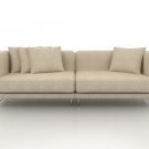 IKEA TYLÖSAND 1 ARM 2 SEAT Custom SOFA (loveseat) SLIPCOVER  in Nomad Sand