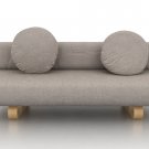IKEA Allerum Sofabed Custom Slipcover in Lino Brushed
