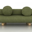 IKEA Allerum Sofabed Custom Slipcover in Nomad Green