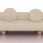 IKEA Allerum Sofabed Custom Slipcover in Nomad Sand