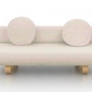 IKEA Allerum Sofabed Custom Slipcover in Gaia Sand
