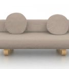 IKEA Allerum Sofabed Custom Slipcover in Gaia Flax