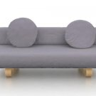 IKEA Allerum Sofabed Custom Slipcover in Gaia Fog