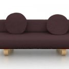 IKEA Allerum Sofabed Custom Slipcover in Gaia Cafe