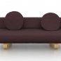 IKEA Allerum Sofabed Custom Slipcover in Gaia Cafe
