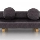 IKEA Allerum Sofabed Custom Slipcover in Urbanskin Kramfors Leather