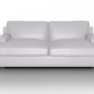 IKEA Goteborg 3 Seater Custom Slipcover in Modena White Leather