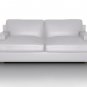 IKEA Goteborg 3 Seater Custom Slipcover in Modena White Leather