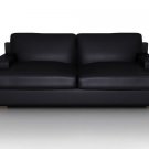 IKEA Goteborg 3 Seater Custom Slipcover in Modena Black Leather