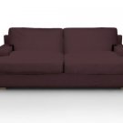 IKEA Goteborg 3 Seater Custom Slipcover in Gaia Cafe  -Cotton