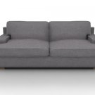 IKEA Goteborg 3 Seater Custom Slipcover in Rouge Velvet Ash