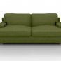 IKEA Goteborg 3 Seater Custom Slipcover in Rouge Velvet Green